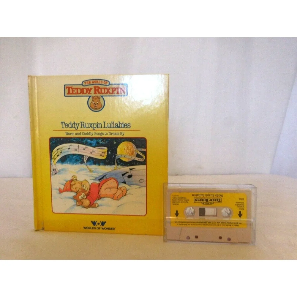 Teddy Ruxpin Tape and Book  Lullabies   World of Wonder‎ 1985 Vintage